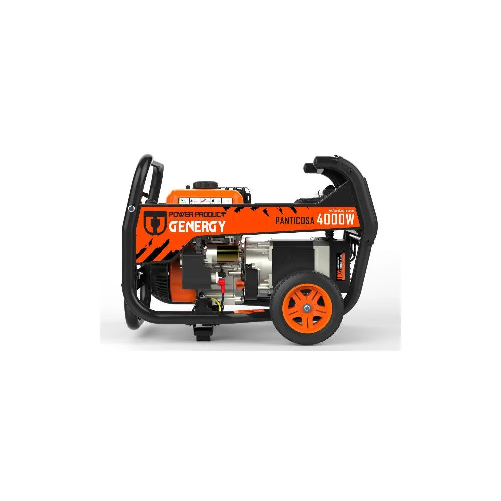 Generador Eléctrico a Gasolina Apoyo Solar Monofásico 4 KW Professional Genergy - Vista 3