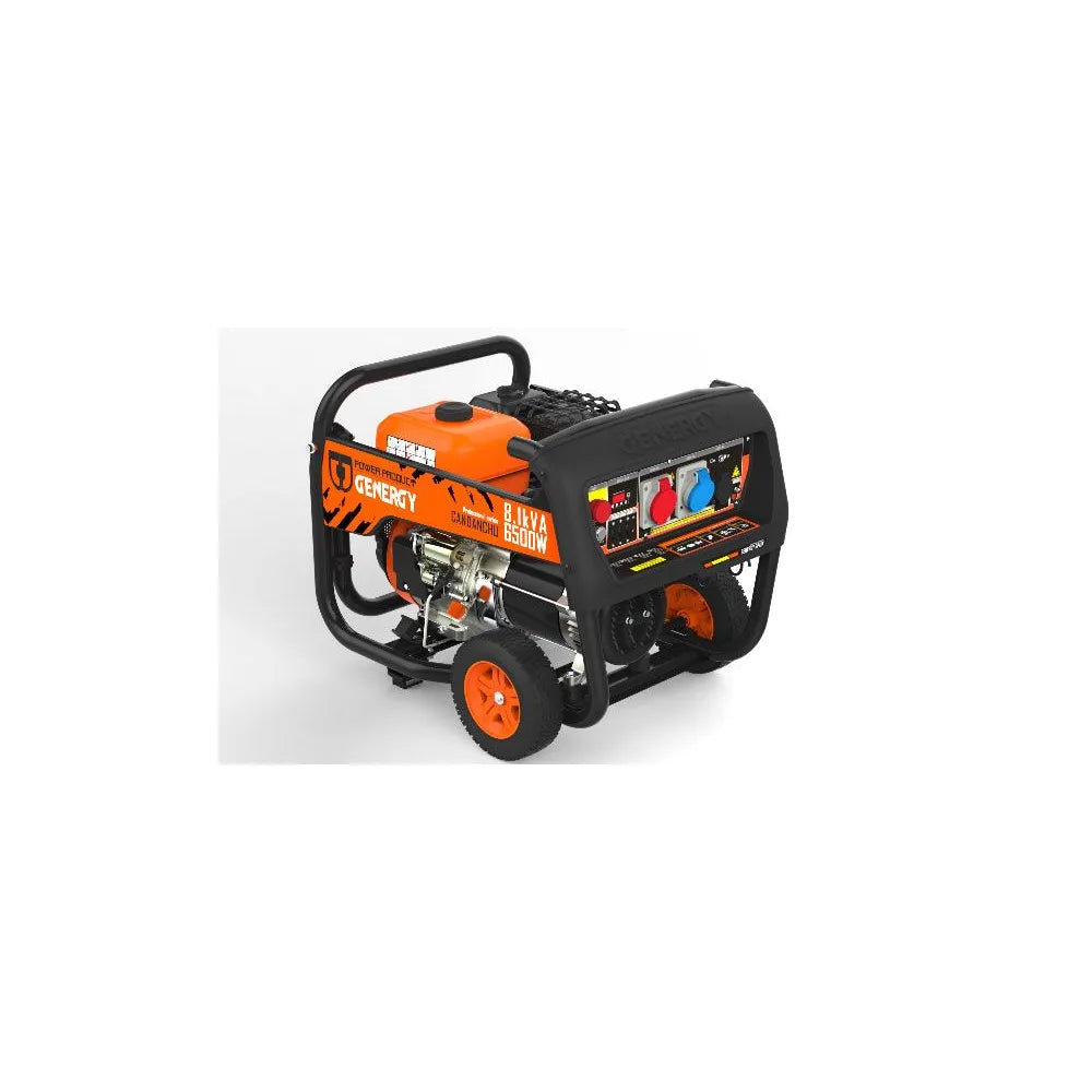 Generador Eléctrico a Gasolina Apoyo Solar Trifásico 6,5 KW Candanchu Genergy - Vista 2