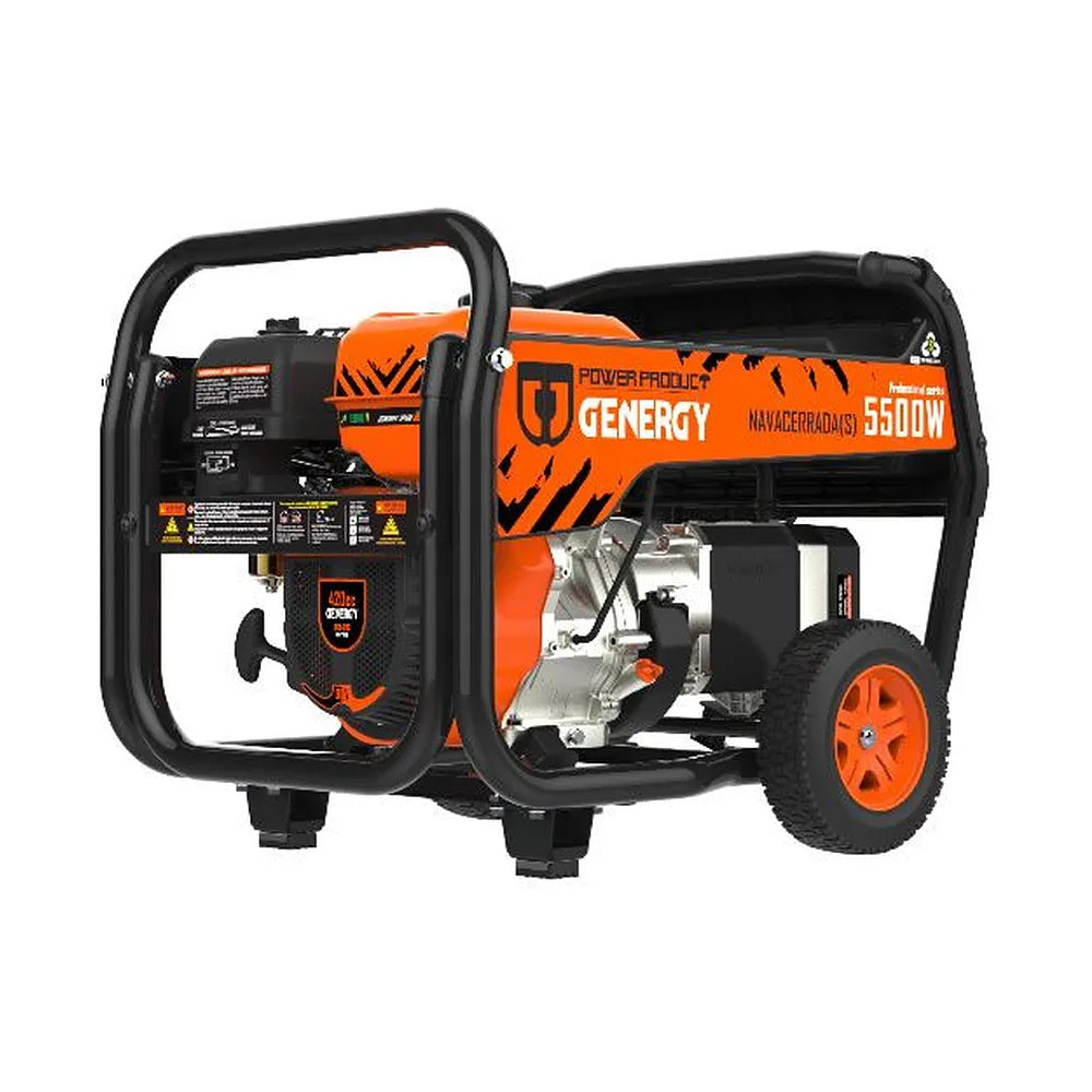 Generador Eléctrico a Gasolina Apoyo Solar Monofásico 5,5 KW Navacerrada Genergy - Vista 3