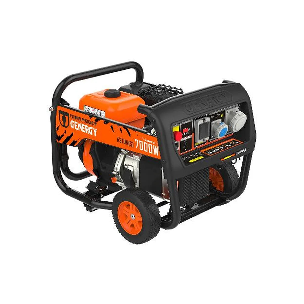 Generador Eléctrico a Gasolina Apoyo Solar Monofásico 7 KW Astun Genergy - Vista 2