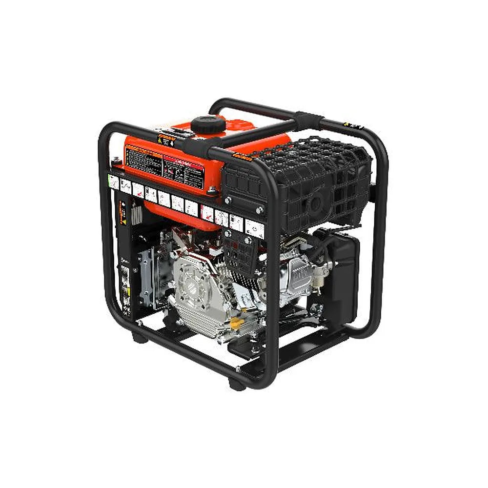 Generador Eléctrico a Gasolina Inverter Monofásico 3,8 KW Rodas Genergy - Vista 2