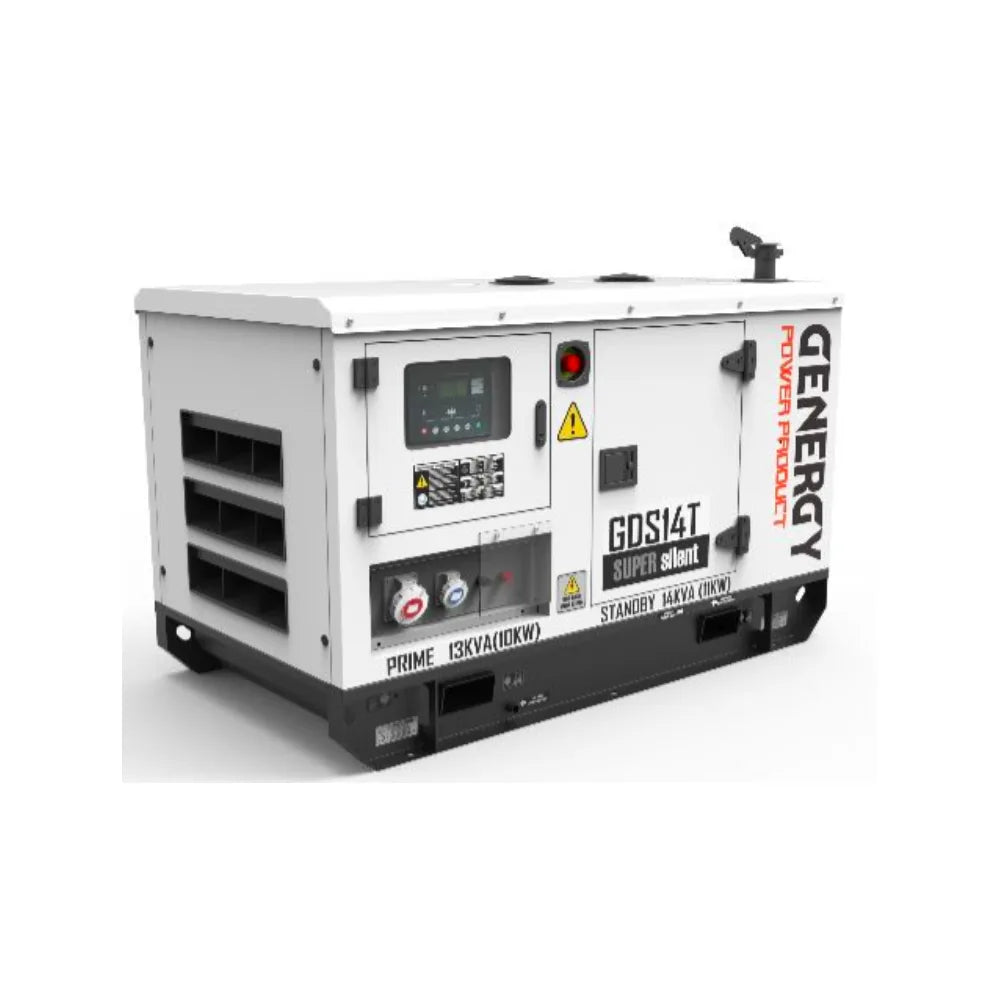 Grupo Electrógeno Diésel Insonorizado Trifásico 11,2 KW GDS14T Genergy - Vista 2