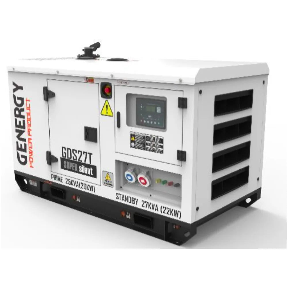 Grupo Electrógeno Diésel Insonorizado Trifásico 22 KW GDS27T Genergy - Vista 2