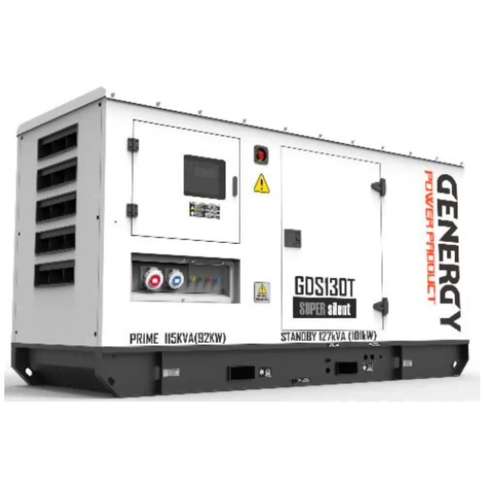 Grupo Electrógeno Diésel Insonorizado Trifásico 101 KW GDS130T Genergy - Vista 1
