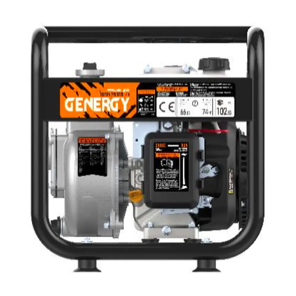 Motobomba de Agua a Gasolina 35000L/H Turia Genergy - Vista 3