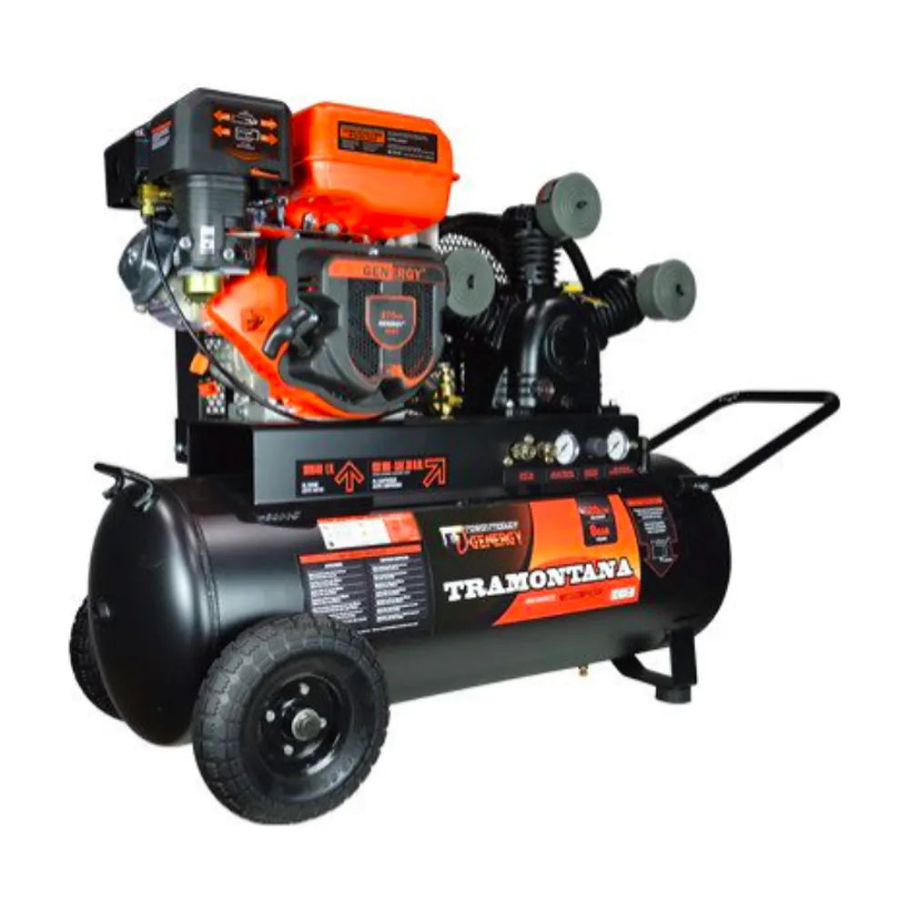 Motocompresor a Gasolina 4 Tiempos Tramontana Genergy - Vista 2