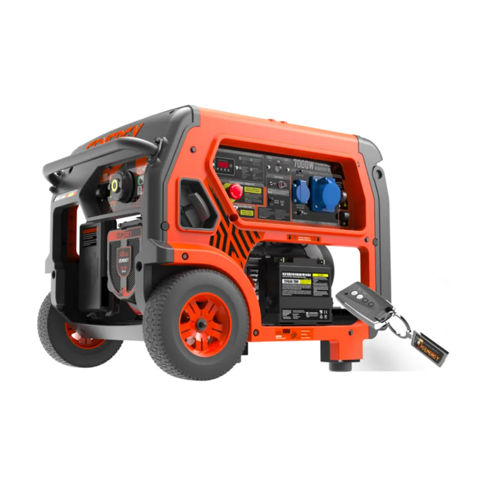 Generador Eléctrico a Gasolina Apoyo Solar Monofásico 7 KW Baqueira Genergy - Vista 1