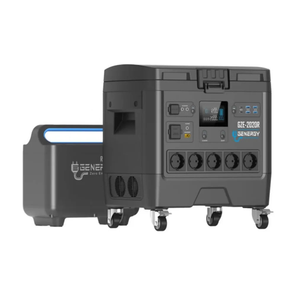 Estación de Energía Solar Portátil LiFePO4 3000 W GZE-2020R Genergy - Vista 1