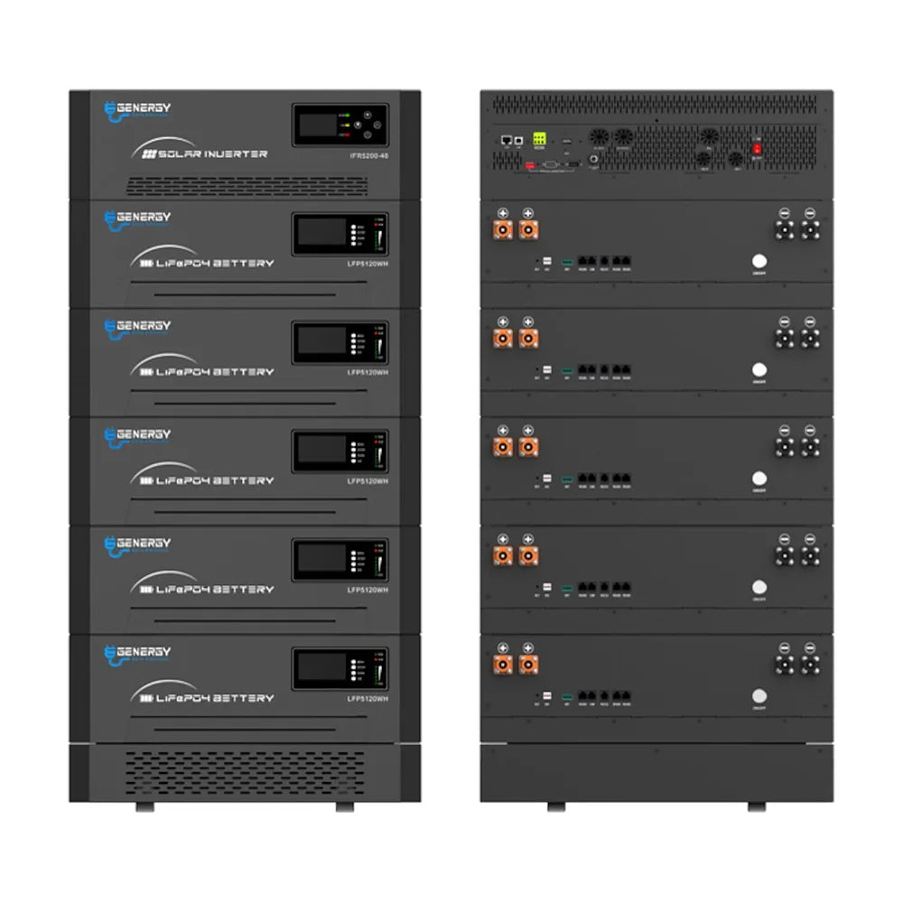Inversor Solar Híbrido 48V 5200 W IFR5200 Genergy - Vista 3