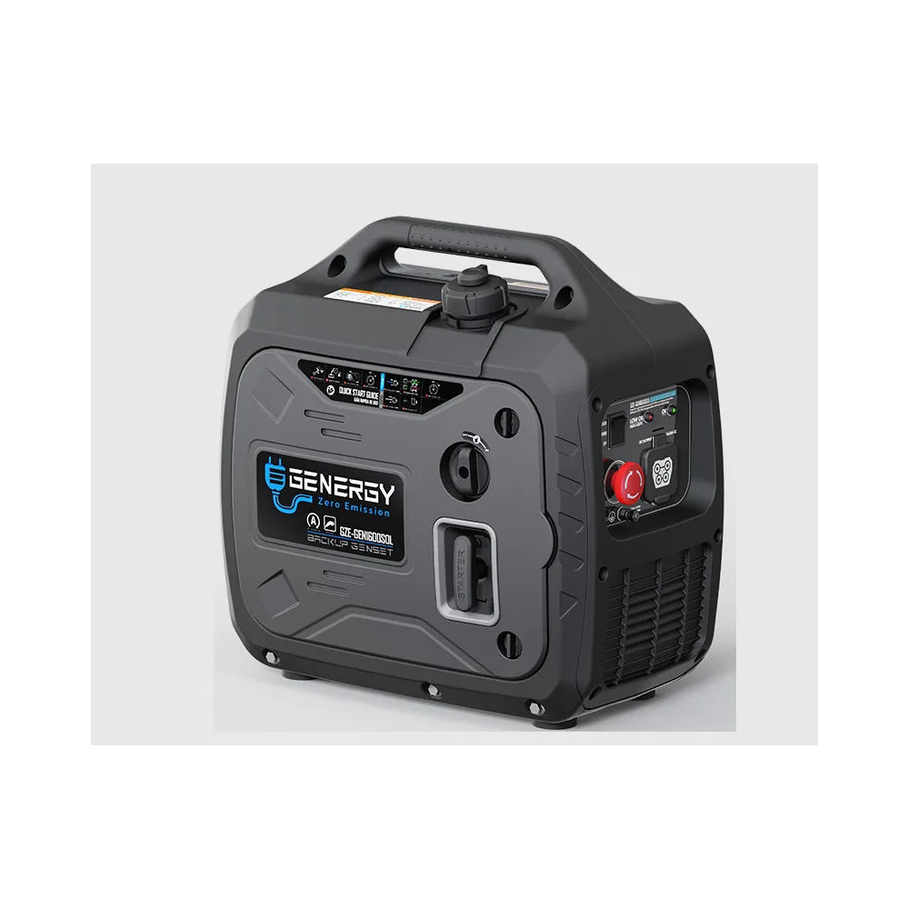 Generador Eléctrico a Gasolina Inverter Apoyo Solar Monofásico 1600 W GEN 1600 SOL Genergy - Vista 1