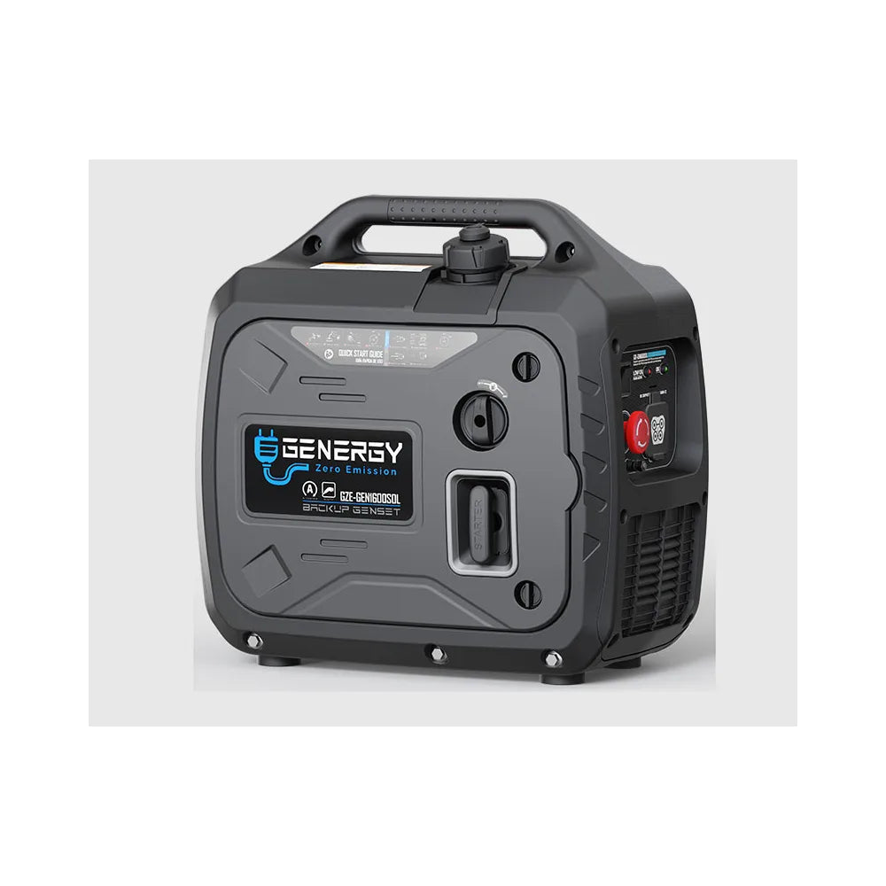 Generador Eléctrico a Gasolina Inverter Apoyo Solar Monofásico 1600 W GEN 1600 SOL Genergy - Vista 7