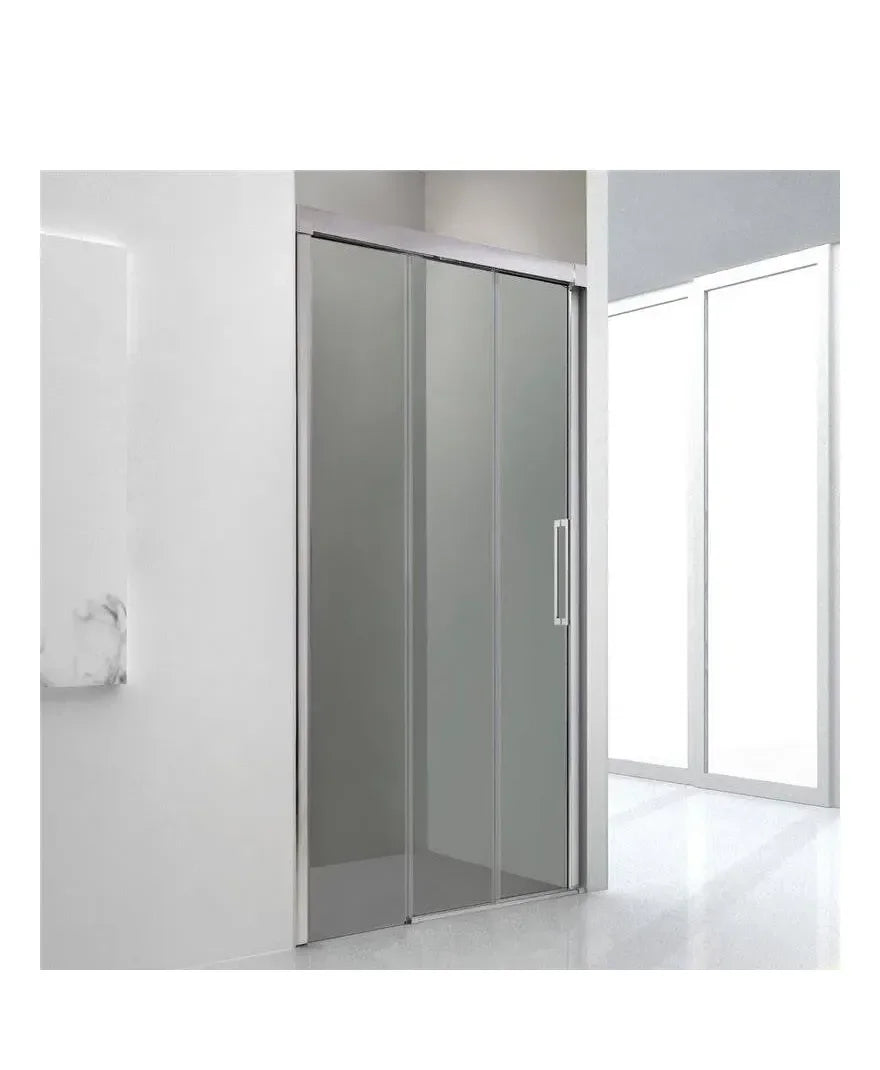 GME TRIO Paroi frontale de 2 feuilles coulissantes fabriquée en verre trempé de sécurité