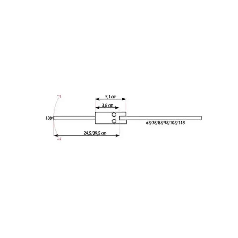 GME SCREEN Paroi de douche de type frontal avec un panneau fixe et un panneau battant décoré