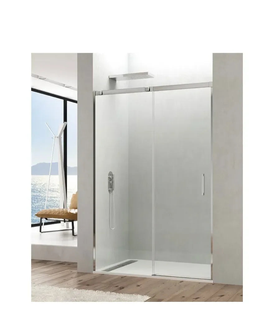 GME TEMPLE Paroi frontale 1 coulissante avec accessoires fabriqués en acier inoxydable