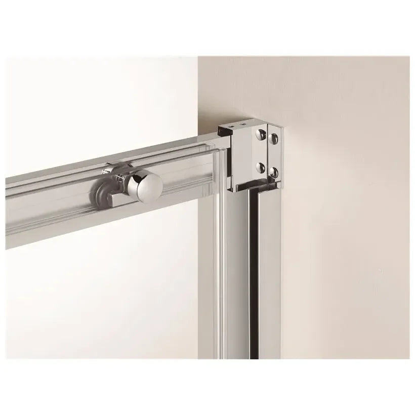 GME TEMPLE Paroi frontale 1 coulissante avec accessoires fabriqués en acier inoxydable