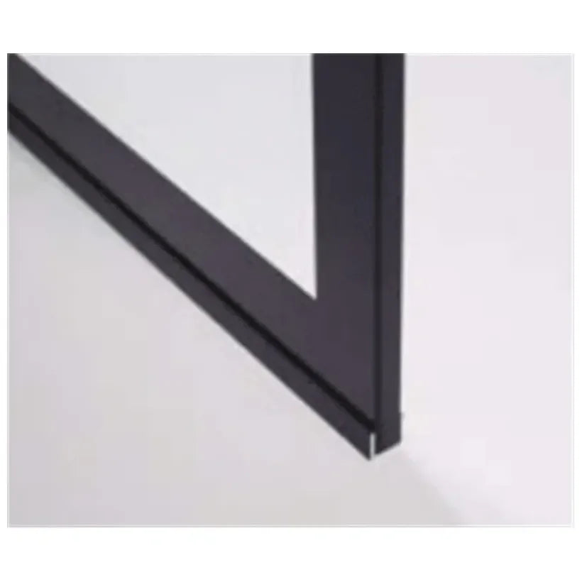 Mampara de ducha de tipo walk-in con 2 paneles fijos de 195 cm de alto de GME