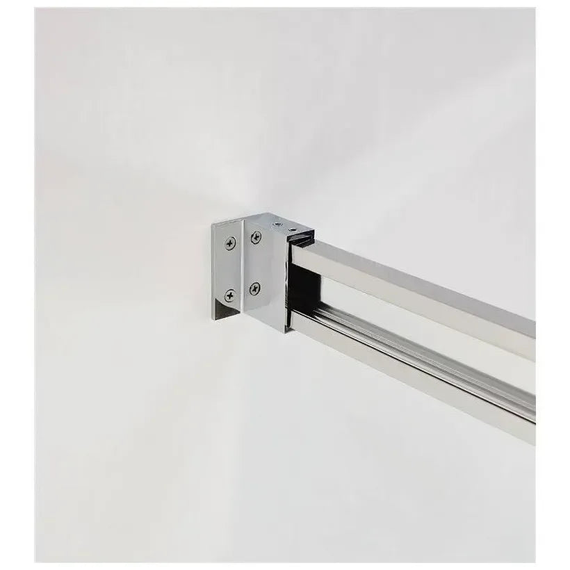 Mampara angular corredera fabricada en vidrio templado de seguridad de 6 mm de GME