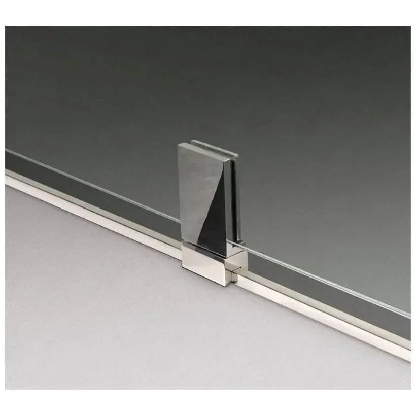 GME COMBI B Paroi de douche de type frontal avec 1 panneau fixe et 1 battant pivotant de 201 cm de hauteur