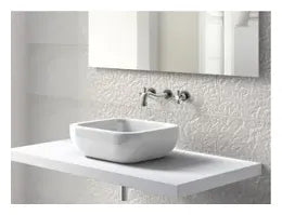 Grifo bimando para lavabo empotrable de instalación con acabado cromado Carmen Roca 1