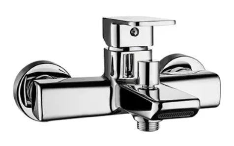 Grifo de baño de latón con acabado cromado Skara Källa 0