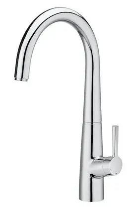 Grifo de cocina con monomando y caño giratorio acabado cromado C Syra Roca 0