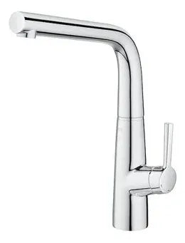 Grifo de cocina con monomando y caño giratorio con acabado cromado Syra Roca 0