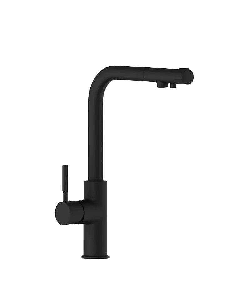 Grifo de fregadero Osmosis Design lacado negro de Källa 0