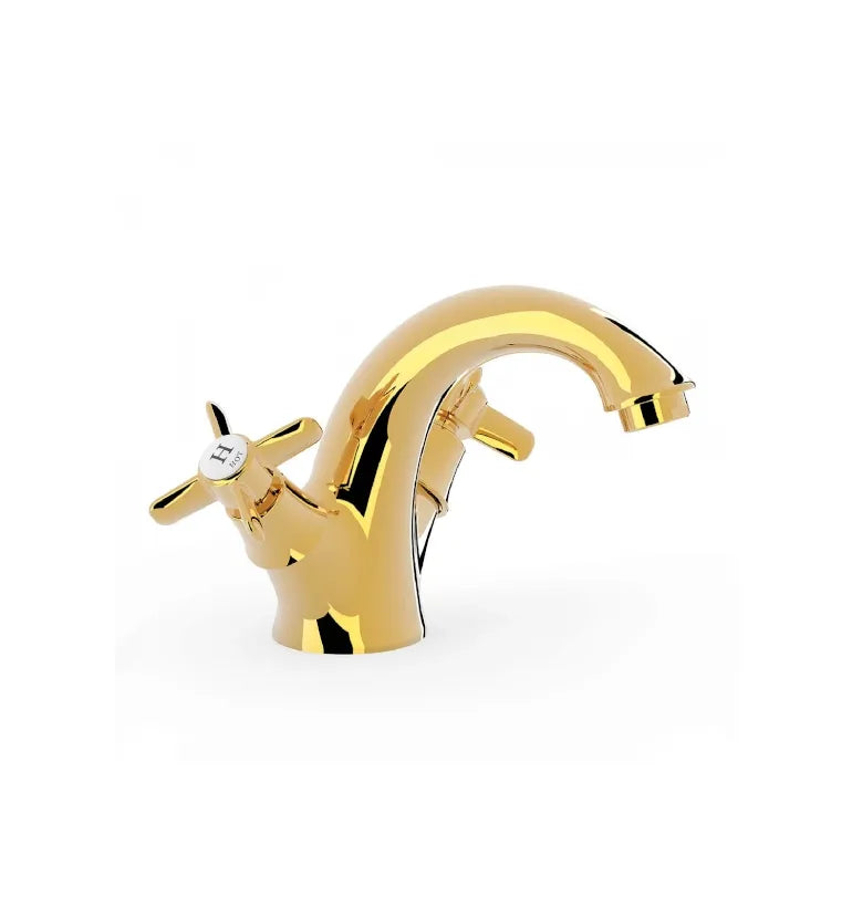 Grifo de lavabo bimando de estilo clásico CLASIC TRES 3