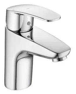 Grifo de lavabo con tragacadenilla en latón con acabado cromado Monodin-N Roca 0