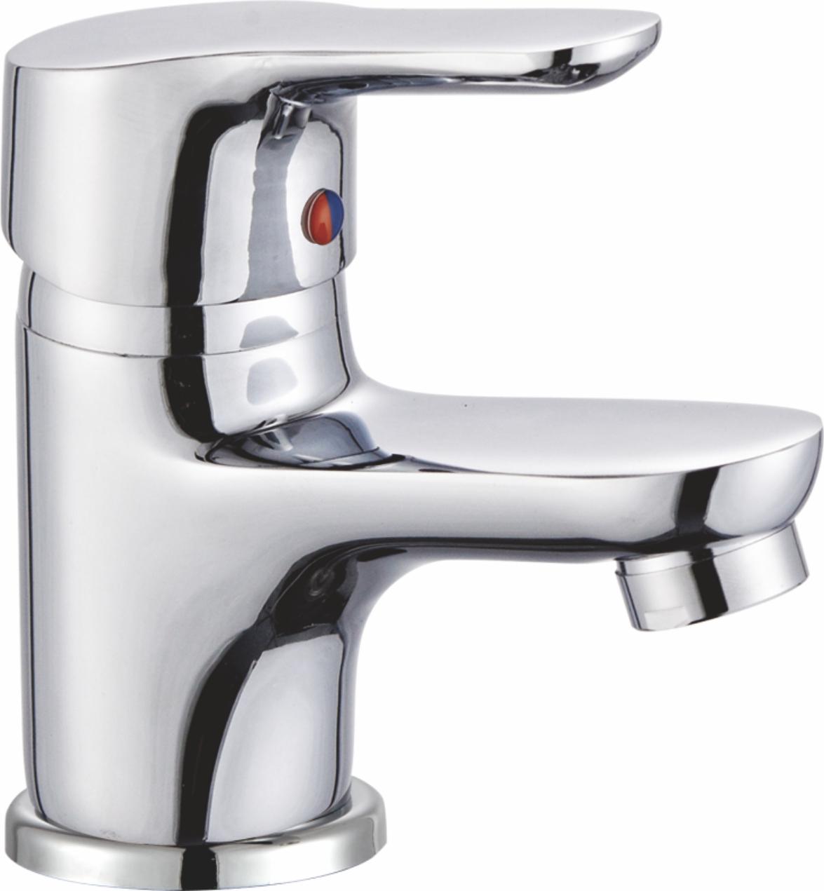 Grifo de lavabo monomando cromado Tera de Valaz 0