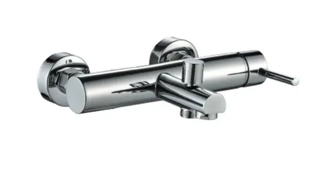 Grifo monomando para bañera y ducha de latón con acabado cromado ARENA Källa 0