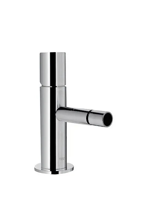 Grifo monomando para bidé con desagüe y caño de latón cromado Tub Study TRES 0