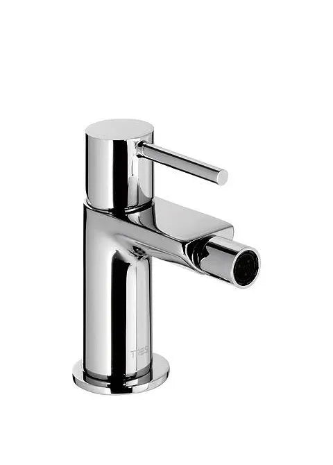 Grifo monomando para bidé de latón con acabado cromado Max Tres 0