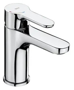 Grifo monomando para lavabo con cuerpo liso, acabado cromado L20 Roca 0