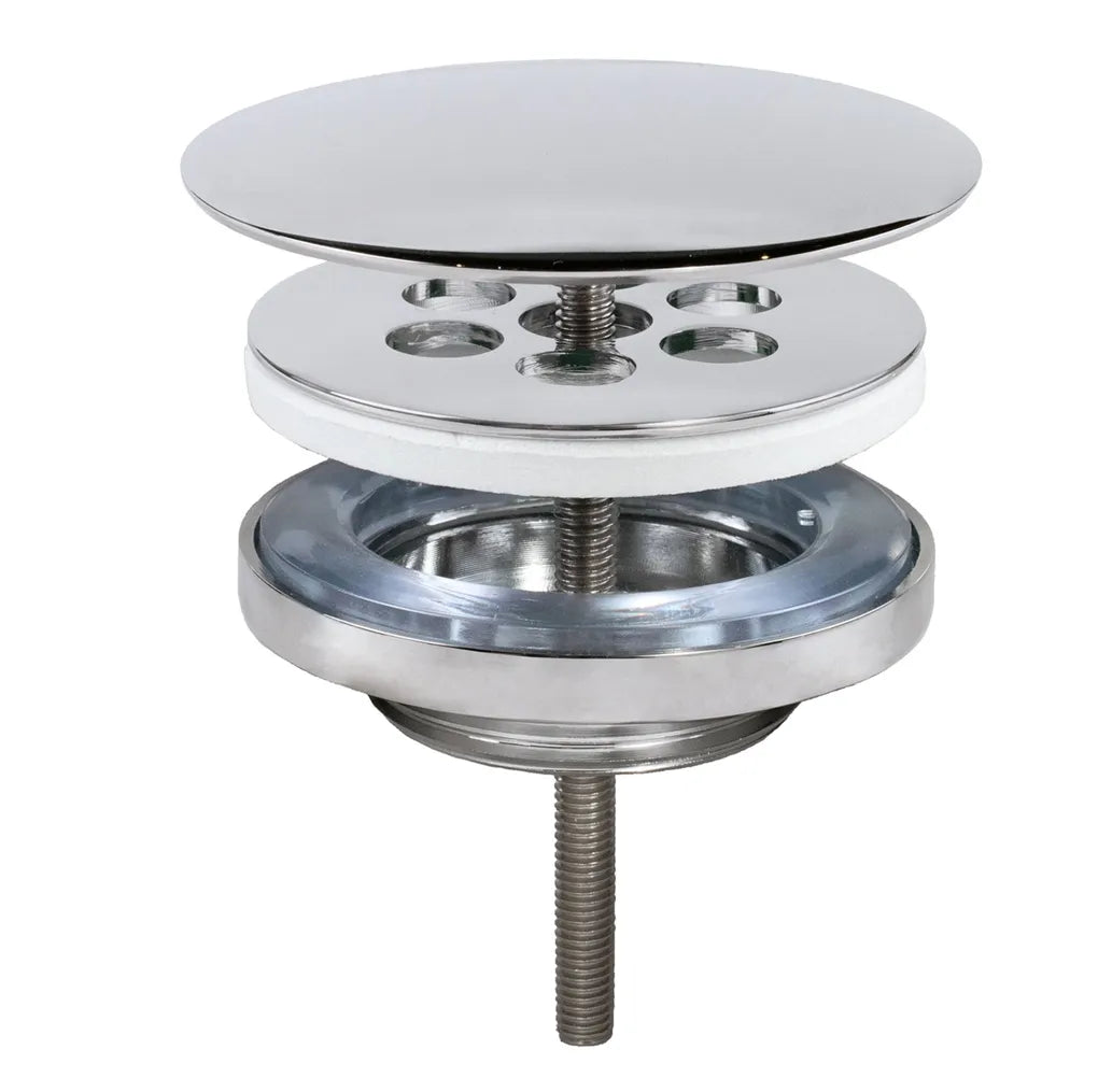 Grifo para lavabo electrónico de latón con acabado cromado Tempo Basic TRES 2