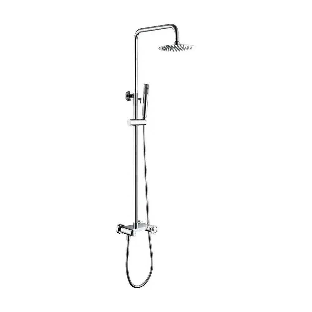 Barra de ducha monomando extensible acero inoxidable con acabado cromado Olimpo de Imex Imex