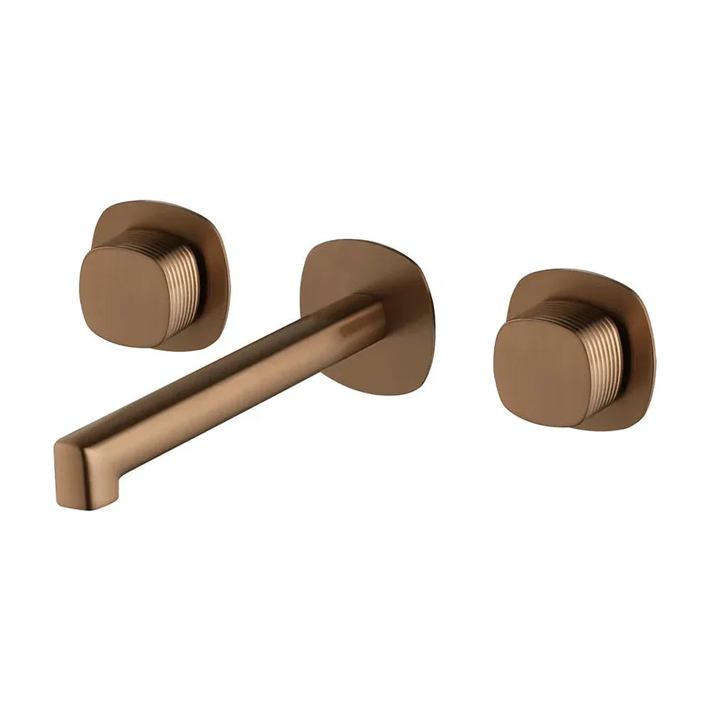 Bimando empotrado lavabo Firenze oro rosa cepillado Imex Imex