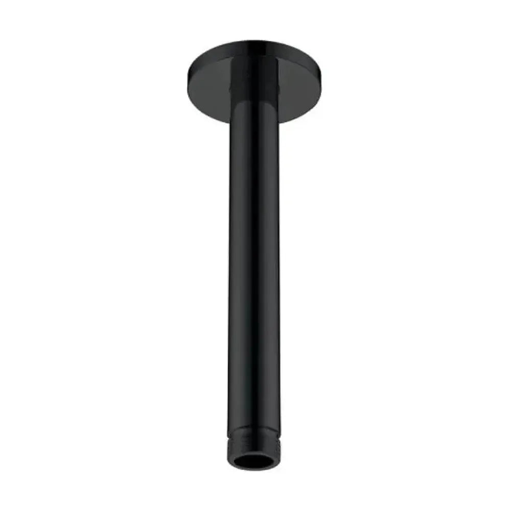 Brazo de ducha de techo redondo negro mate Imex Imex