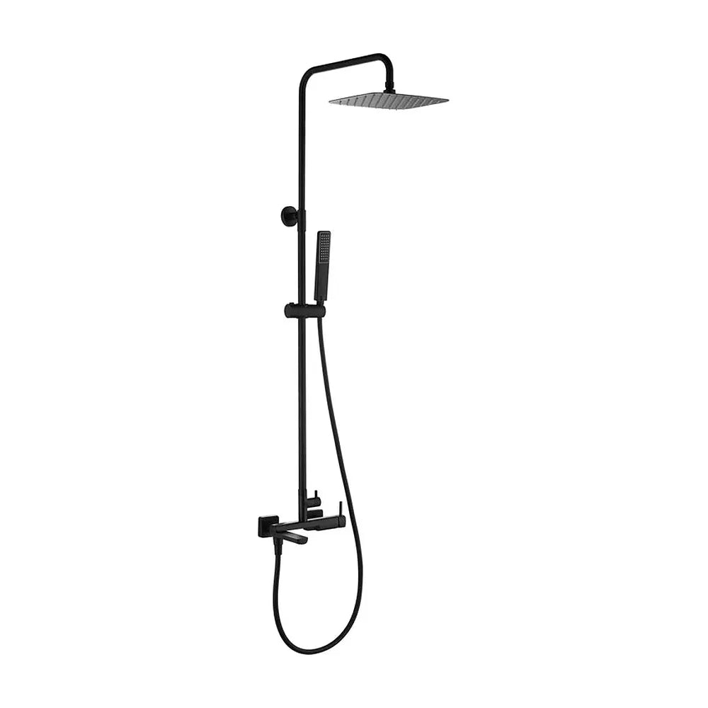 Conjunto bañera monomando Toscana negro mate Imex Imex