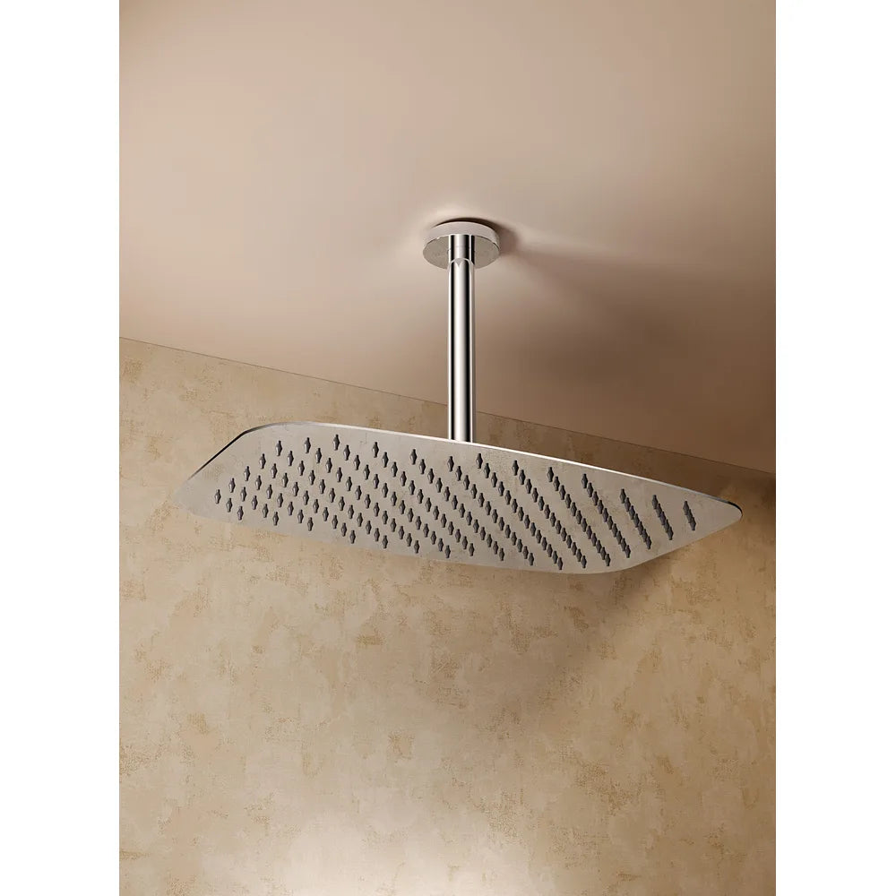 Plano o detalle técnico de Conjunto ducha termostático empotrado Arezzo oro cepillado Imex (vista 4)