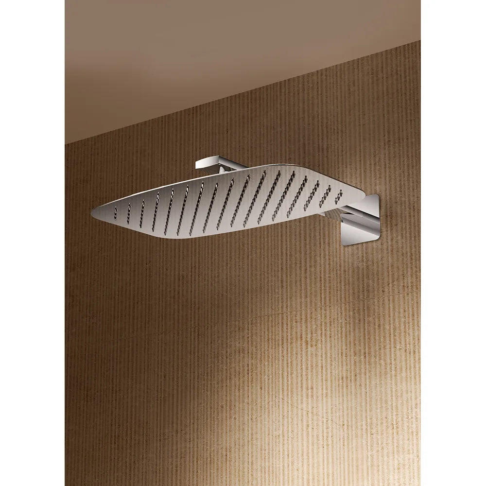 Plano o detalle técnico de Conjunto ducha termostático empotrado Toscana oro rosa cepillado Imex (vista 5)