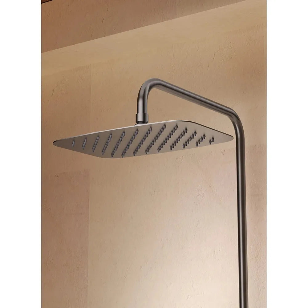 Plano o detalle técnico de Conjunto ducha termostático Firenze black gun metal Imex (vista 5)