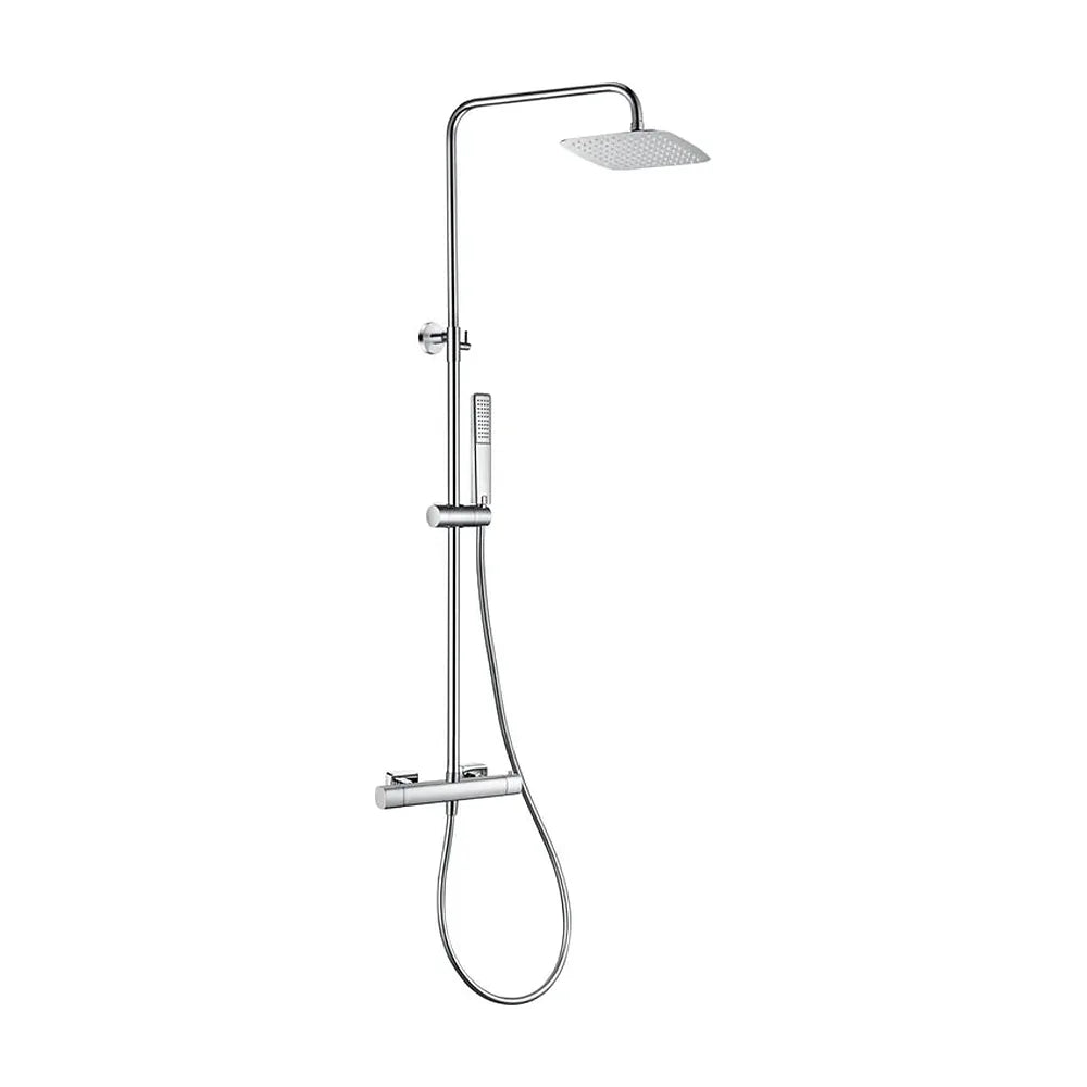 Conjunto ducha termostático Toscana cromo Imex Imex
