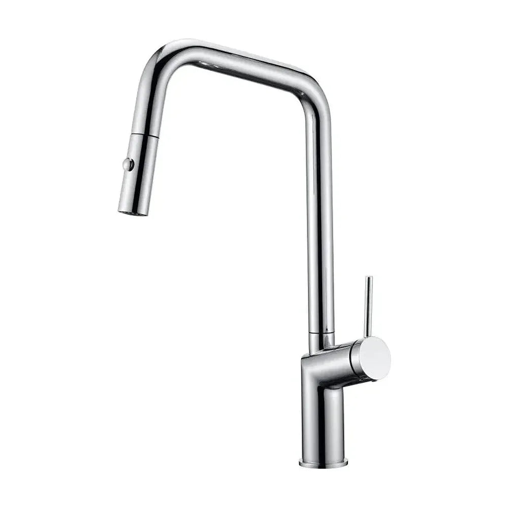 Grifo de cocina monomando extraíble con difusor doble jet de acabado cromado Bonn de Imex Imex