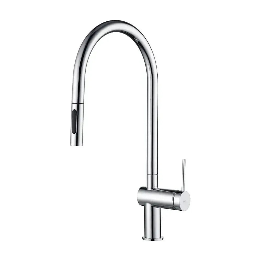 Grifo de cocina monomando extraíble con difusor doble jet de acabado cromado Berna de Imex Imex
