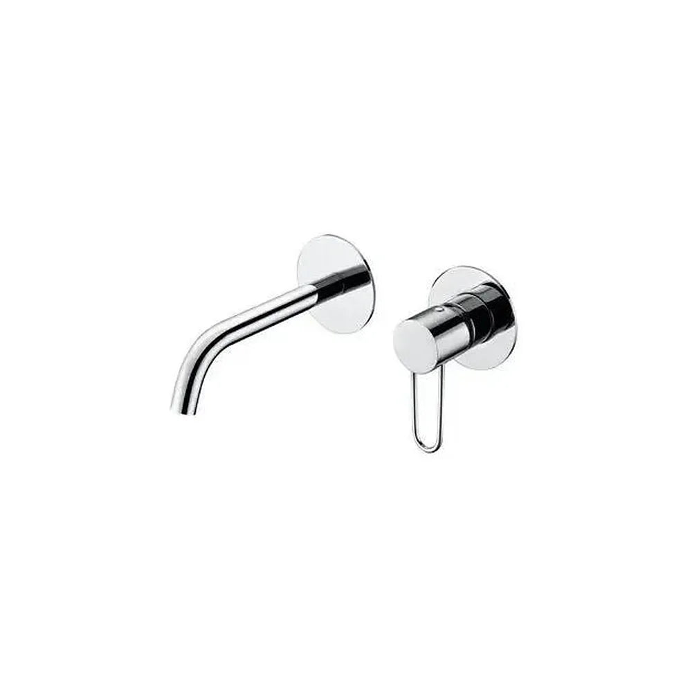 Grifo empotrado para lavabo o bañera con un diseño monomando de acabado cromado Milos de Imex Imex