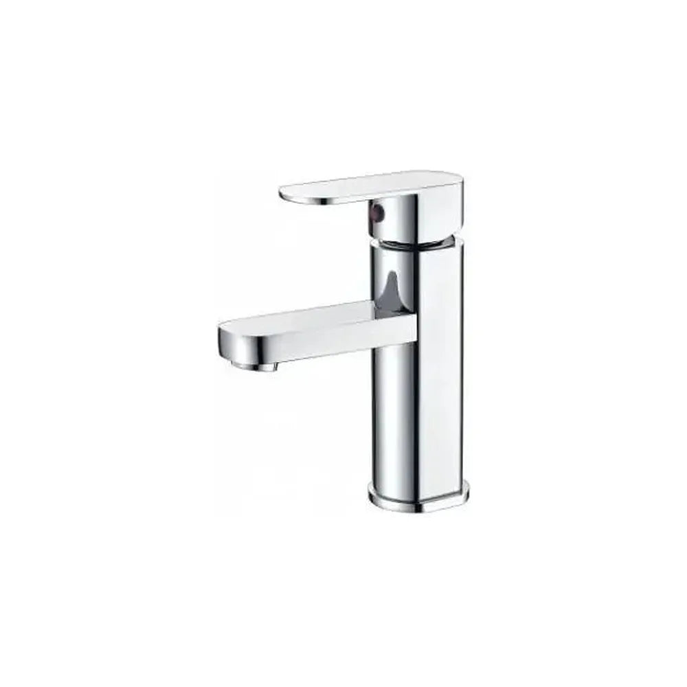 Grifo monomando cromado para lavabo con rótula orientable 14,5x18,5 cm Liverpool de Imex Imex