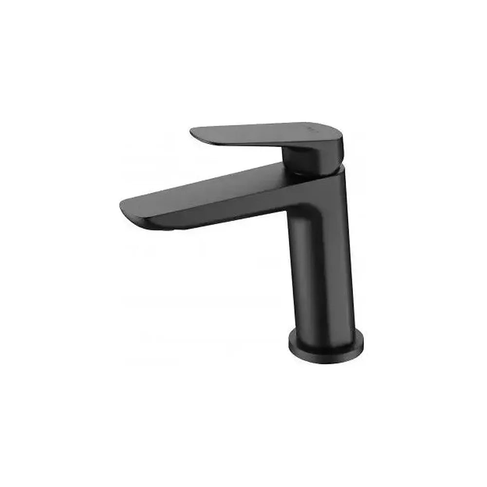 Grifo monomando de lavabo con un cartucho cerámico de 35 mm en color negro mate Belgica de Imex Imex