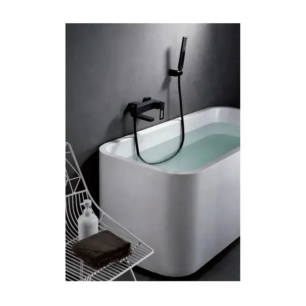 Grifo monomando de pared para bañera o ducha con un acabado negro mate Suecia de Imex Imex