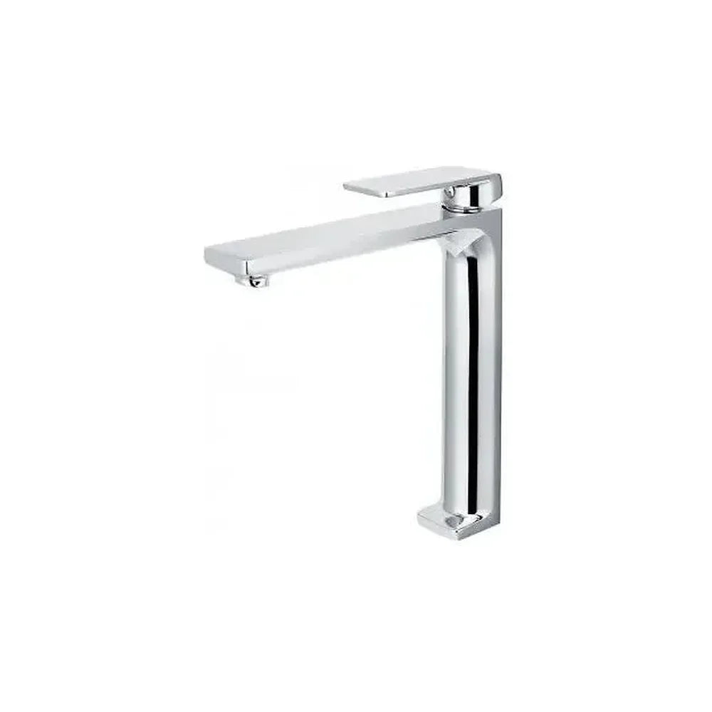 Grifo monomando para lavabo con un diseño alto y moderno con un acabado cromado Fiyi de Imex Imex